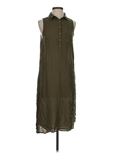 Pre-owned Forever 21 Casual Dress In Green