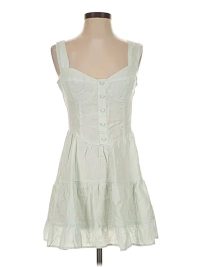 Pre-owned Forever 21 Casual Dress In Green
