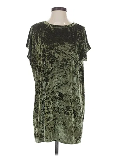 Pre-owned Forever 21 Casual Dress In Green