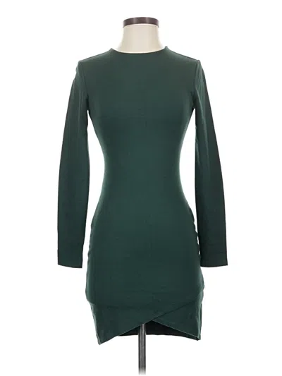 Pre-owned Forever 21 Casual Dress In Green