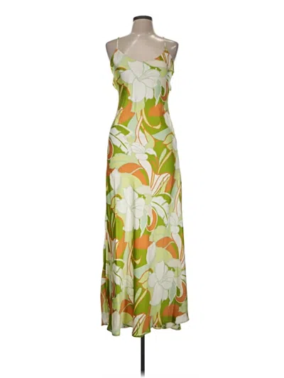 Pre-owned Forever 21 Casual Dress In Green