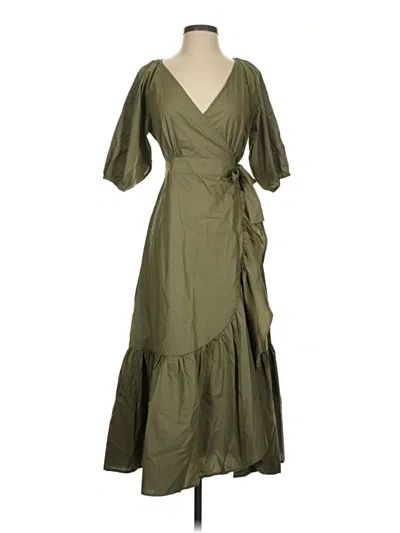 Forever 21 Casual Dress In Green