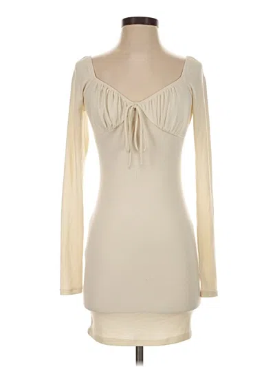 Pre-owned Forever 21 Casual Dress In Ivory