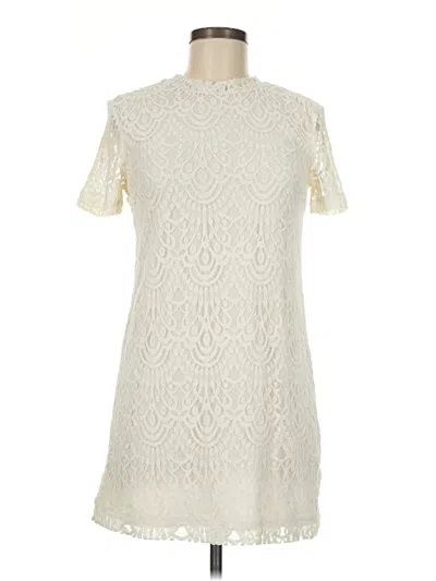 Pre-owned Forever 21 Casual Dress In Ivory