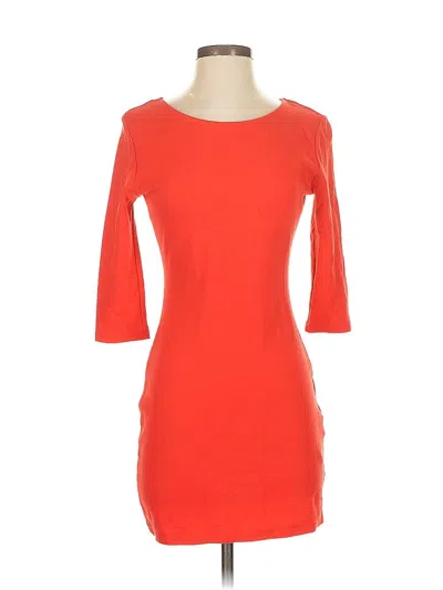 Pre-owned Forever 21 Casual Dress In Orange