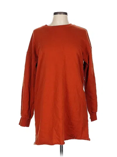 Pre-owned Forever 21 Casual Dress In Orange