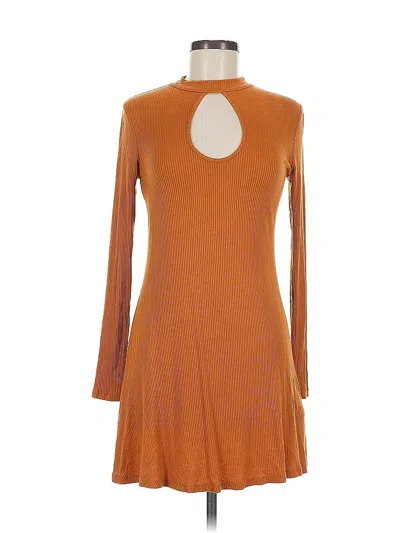 Pre-owned Forever 21 Casual Dress In Orange