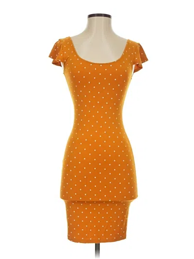 Pre-owned Forever 21 Casual Dress In Orange