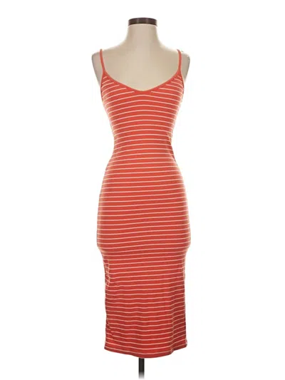 Pre-owned Forever 21 Casual Dress In Orange