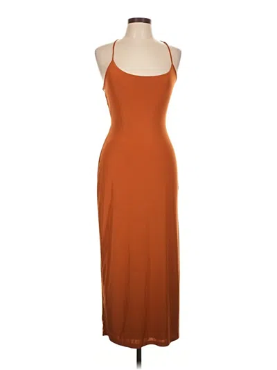 Pre-owned Forever 21 Casual Dress In Orange