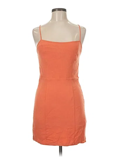 Pre-owned Forever 21 Casual Dress In Orange