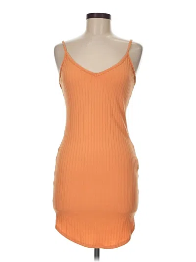 Pre-owned Forever 21 Casual Dress In Orange
