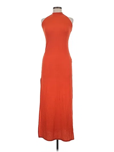 Pre-owned Forever 21 Casual Dress In Orange