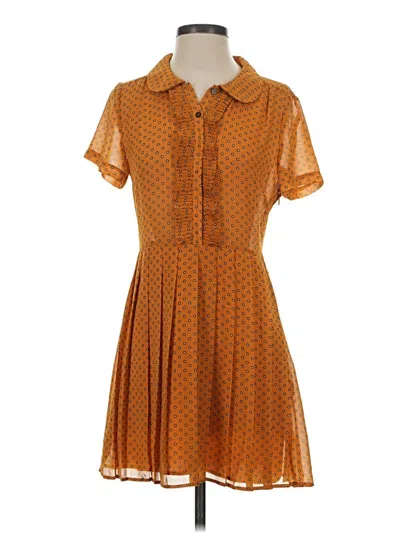 Pre-owned Forever 21 Casual Dress In Orange