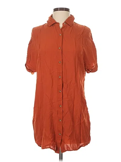Pre-owned Forever 21 Casual Dress In Orange