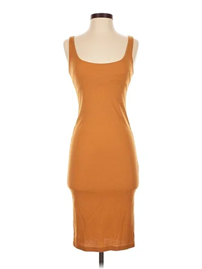 Pre-owned Forever 21 Casual Dress In Orange