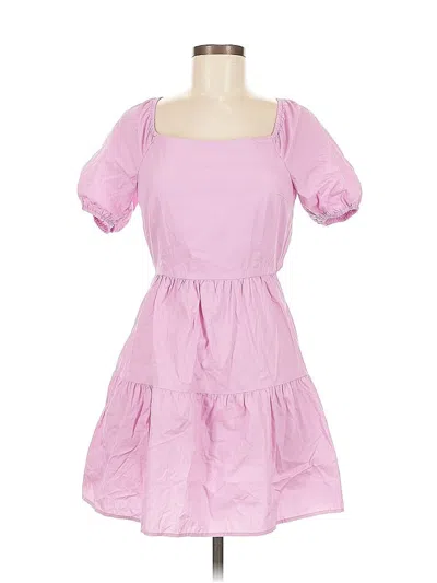 Pre-owned Forever 21 Casual Dress In Pink