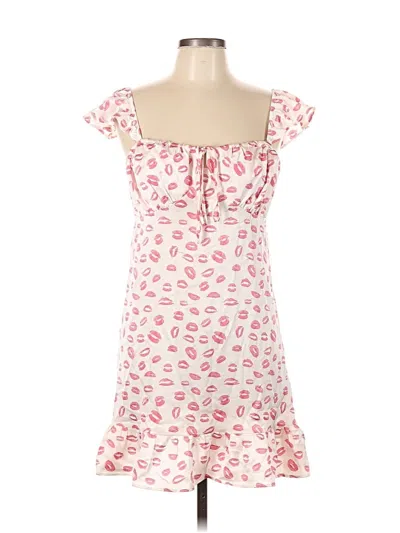 Pre-owned Forever 21 Casual Dress In Pink