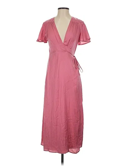 Pre-owned Forever 21 Casual Dress In Pink