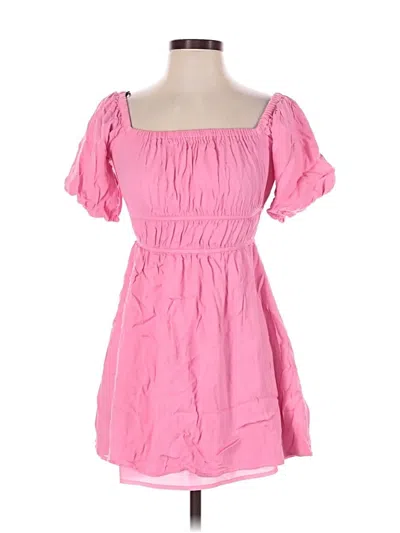 Pre-owned Forever 21 Casual Dress In Pink