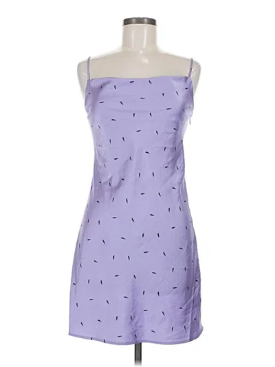 Pre-owned Forever 21 Casual Dress In Purple