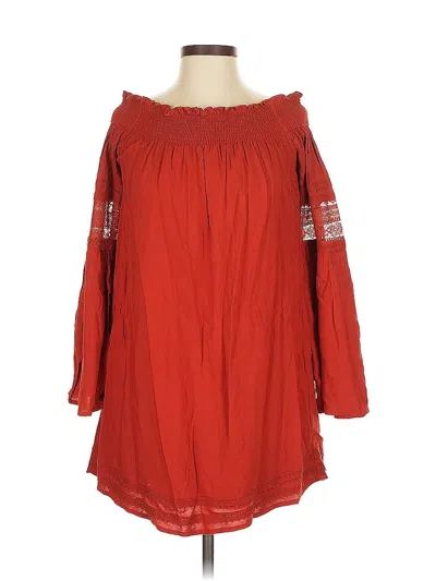 Pre-owned Forever 21 Casual Dress In Red