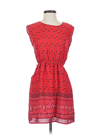 Pre-owned Forever 21 Casual Dress In Red