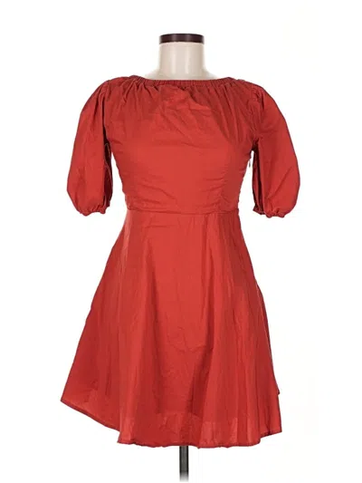Pre-owned Forever 21 Casual Dress In Red