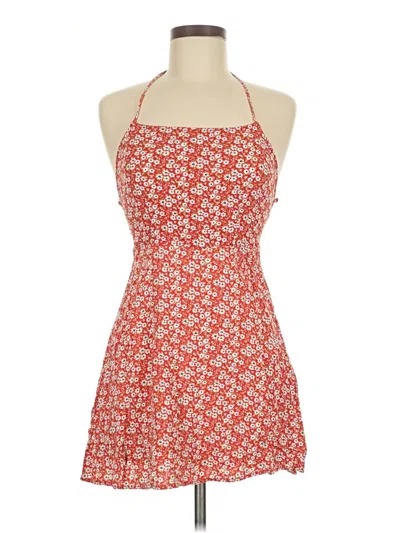 Pre-owned Forever 21 Casual Dress In Red