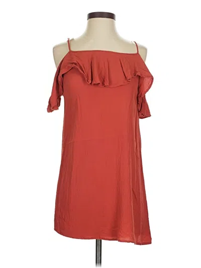 Pre-owned Forever 21 Casual Dress In Red