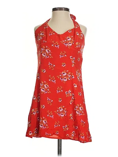 Pre-owned Forever 21 Casual Dress In Red