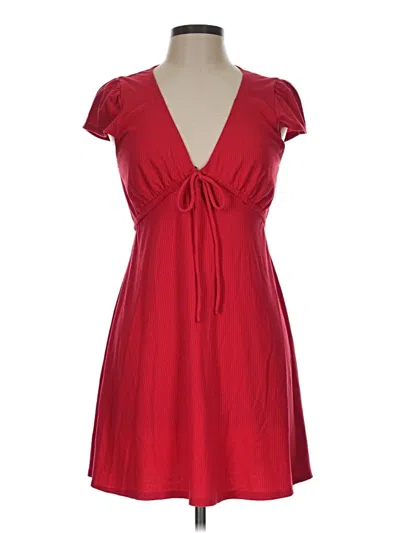 Pre-owned Forever 21 Casual Dress In Red
