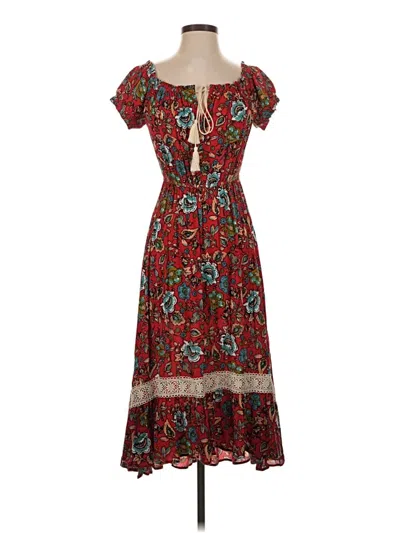 Pre-owned Forever 21 Casual Dress In Red
