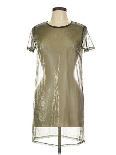 Pre-owned Forever 21 Casual Dress In Silver