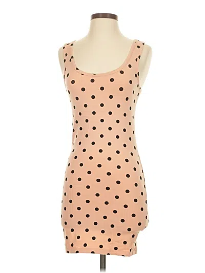 Pre-owned Forever 21 Casual Dress In Tan