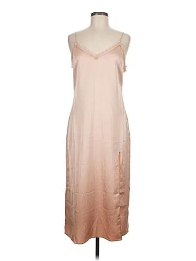 Pre-owned Forever 21 Casual Dress In Tan