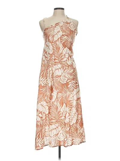 Pre-owned Forever 21 Casual Dress In Tan