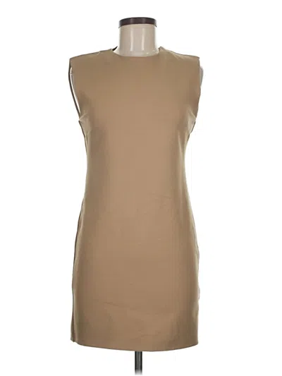Pre-owned Forever 21 Casual Dress In Tan