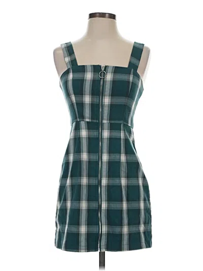 Pre-owned Forever 21 Casual Dress In Teal