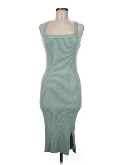Pre-owned Forever 21 Casual Dress In Teal