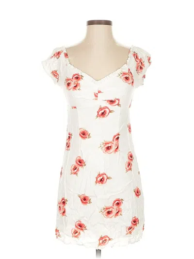 Pre-owned Forever 21 Casual Dress In White