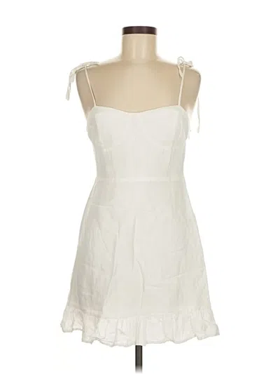 Pre-owned Forever 21 Casual Dress In White