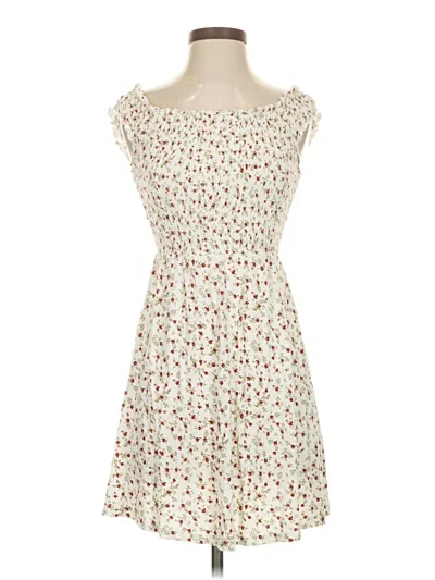 Pre-owned Forever 21 Casual Dress In White