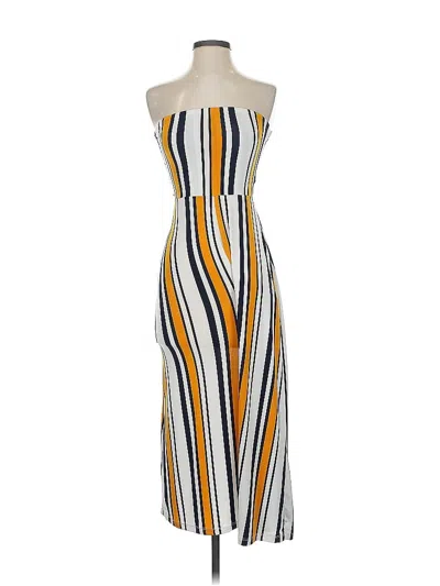 Pre-owned Forever 21 Casual Dress In Yellow