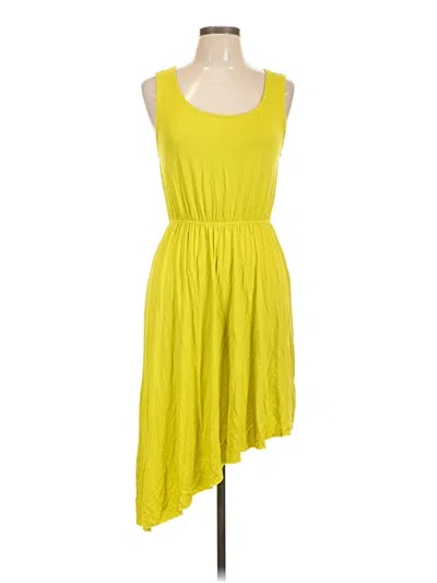 Pre-owned Forever 21 Casual Dress In Yellow