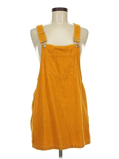 Pre-owned Forever 21 Casual Dress In Yellow