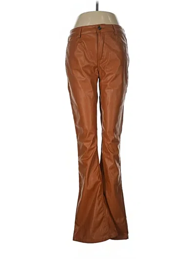 Pre-owned Forever 21 Casual Pants In Brown