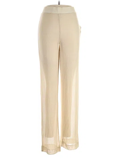 Pre-owned Forever 21 Casual Pants In Gold