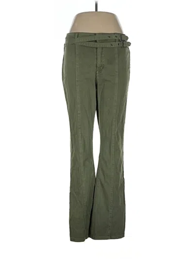 Pre-owned Forever 21 Casual Pants In Green