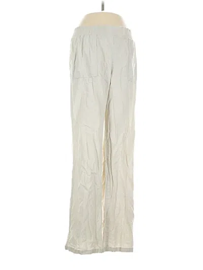Pre-owned Forever 21 Casual Pants In Ivory